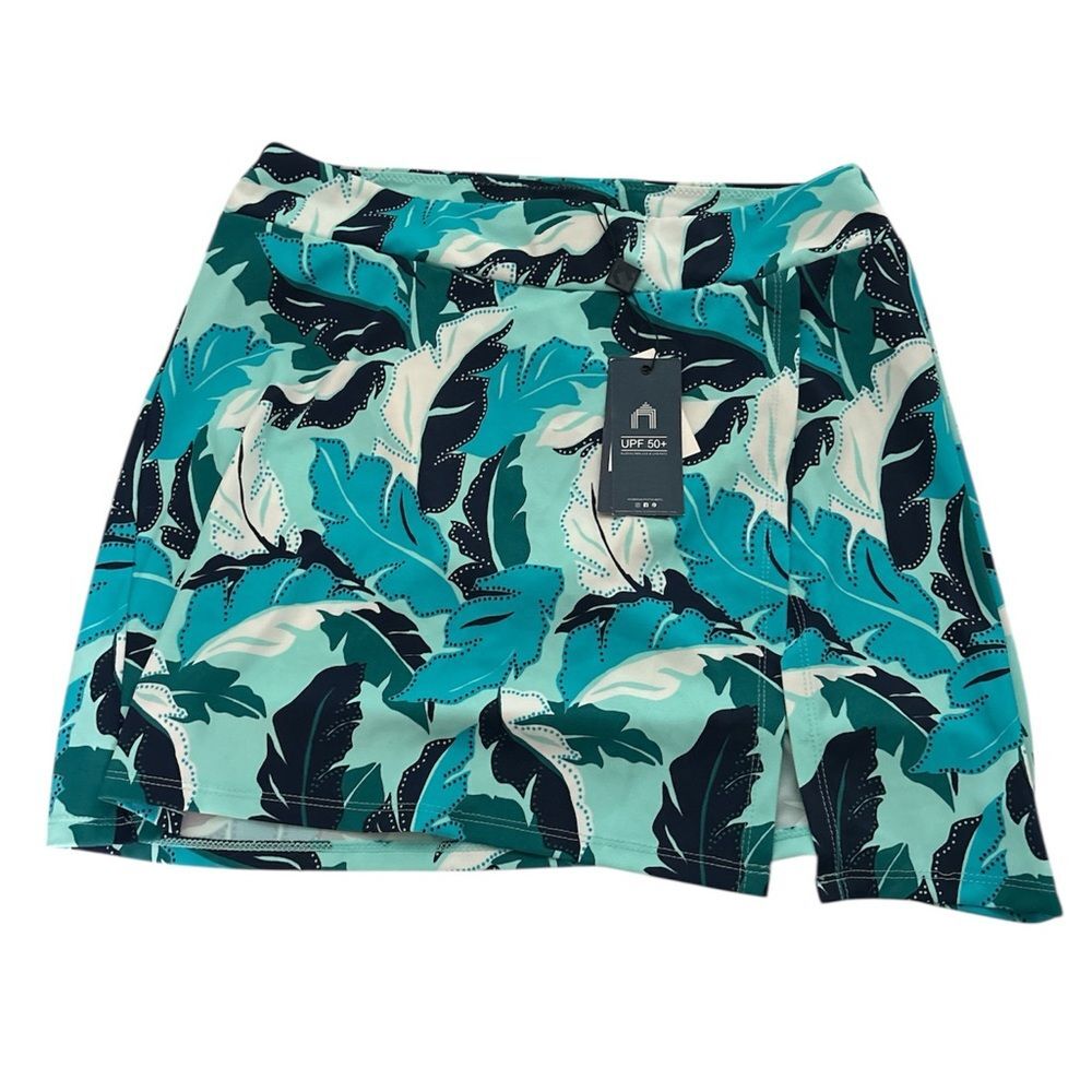NWT Talbots Cabana swim bottom Skirt Size Small. Bikini Bottom Tropical Beach
